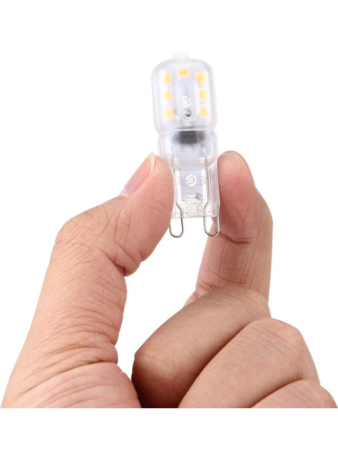 G9 2.5W Transparent Cover Corn Light Bulb Warm White - Image 4