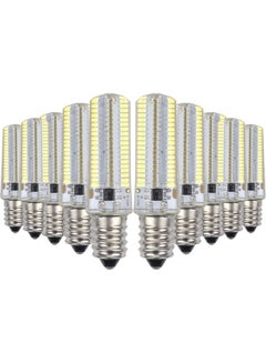 YWXLight 10-Piece Dimmable Silicone LED Corn Bulbs Yellow/Silver  - Image 1
