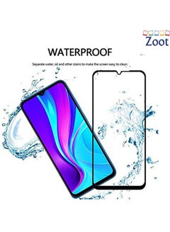 Zoot Tempered Glass Screen Protector With 9H hardness For Redmi 9A / 9C Black  - Image 3