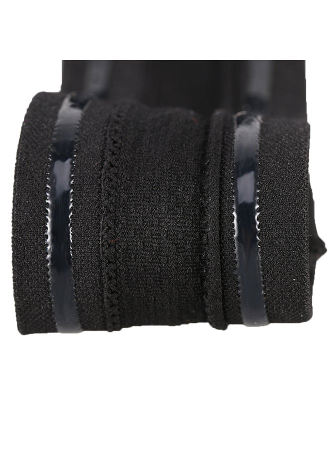 Anti-Slip Professional Sport Moisture Absorption Hair Band Black - Image 2