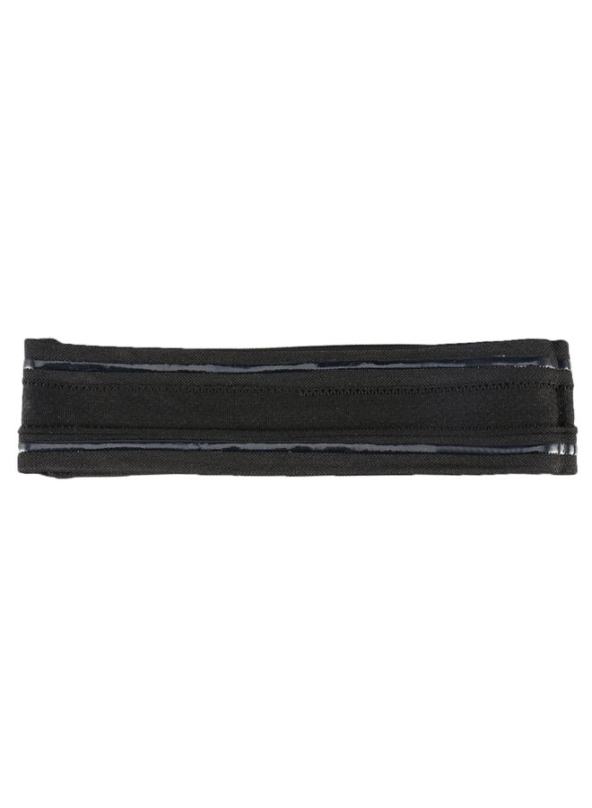 Anti-Slip Professional Sport Moisture Absorption Hair Band Black - Image 4