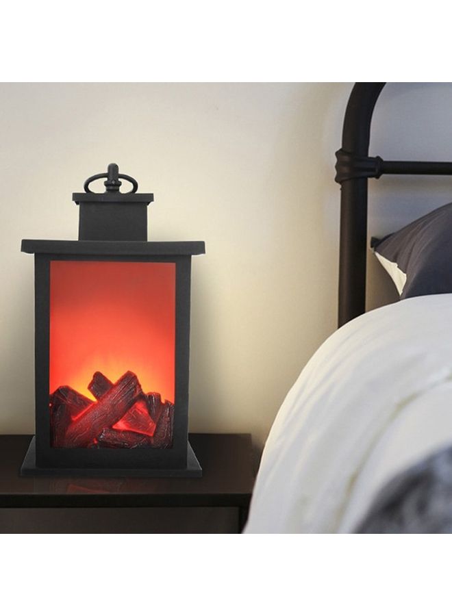 Generic - Artificial Fireplace Retro LED Lamp Multicolour - Image 1