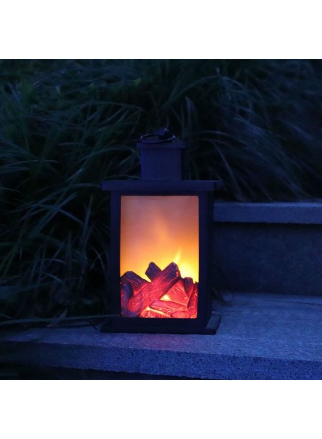 Generic - Artificial Fireplace Retro LED Lamp Multicolour - Image 1
