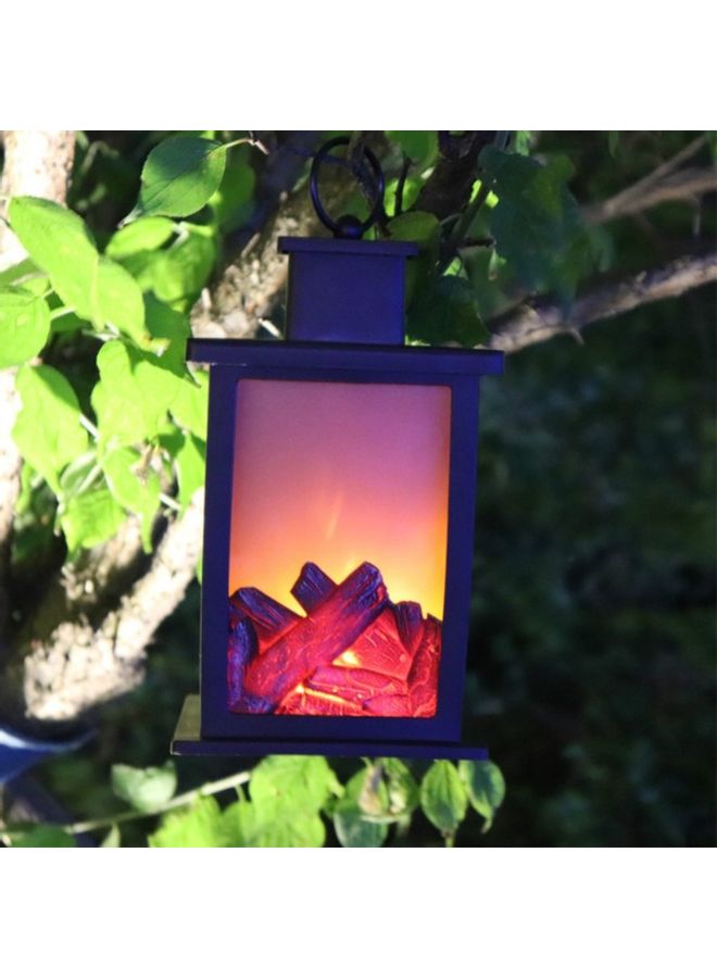 Generic - Artificial Fireplace Retro LED Lamp Multicolour - Image 1