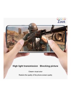 زوت لاصقة حماية للشاشة من الزجاج المقوى بقساوة 9 موس لهاتف هواوي Y8S أسود  - Image 2