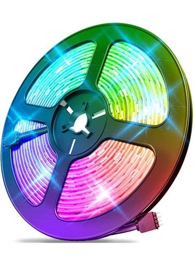 Waterproof Bluetooth RGB LED Light Strip with Remote Control Multicolour 5meter