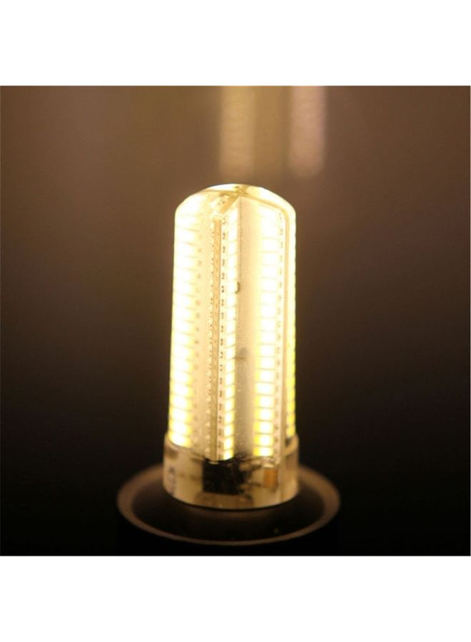 YWXLight - 10-Piece BA15D 7W Silicone LED Corn Bulbs Warm White - Image 1