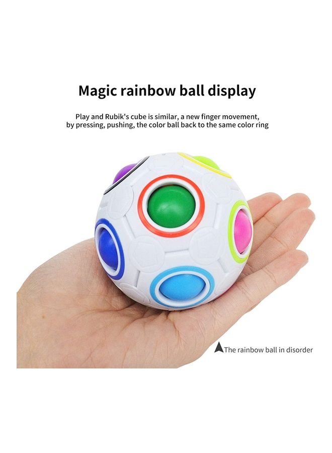 XiuWoo Squishy Rainbow Stress Ball Fidget Toy  - Image 3