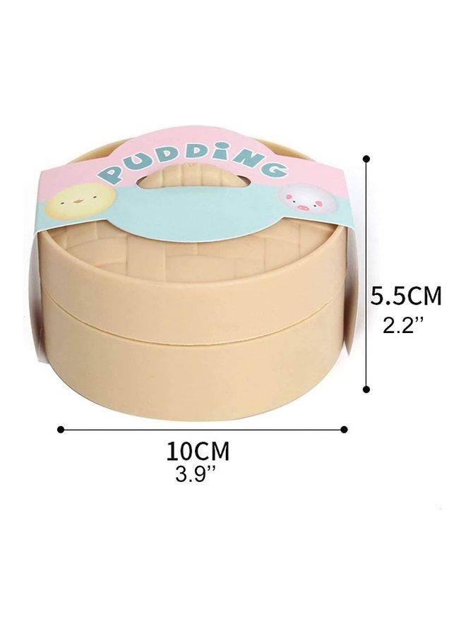 XiuWoo Dumpling Shaped Stress Reliever Squeeze Toy - Image 4