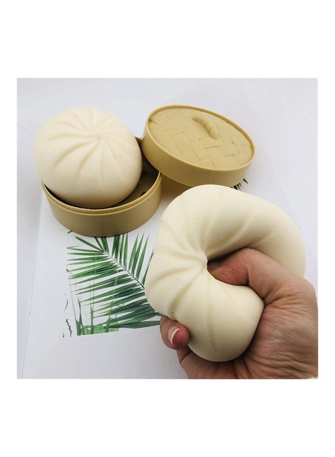 XiuWoo Dumpling Shaped Stress Reliever Squeeze Toy  - Image 3