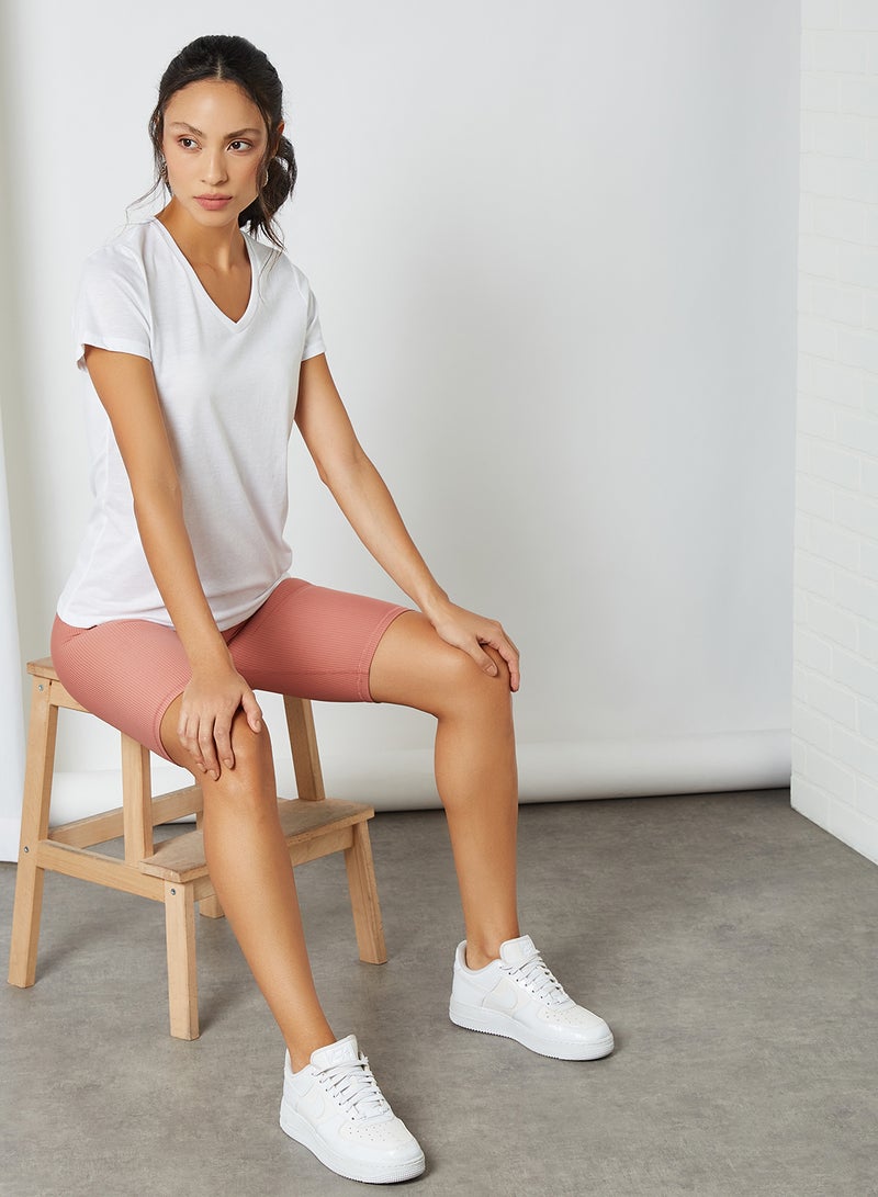 Only Play - Long Training Shorts Withered Rose - Image 1