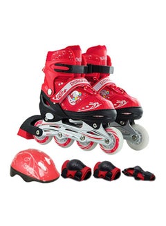 Cool Baby Inline Roller Skates with Protective Suit For Kids Girls & Boys 