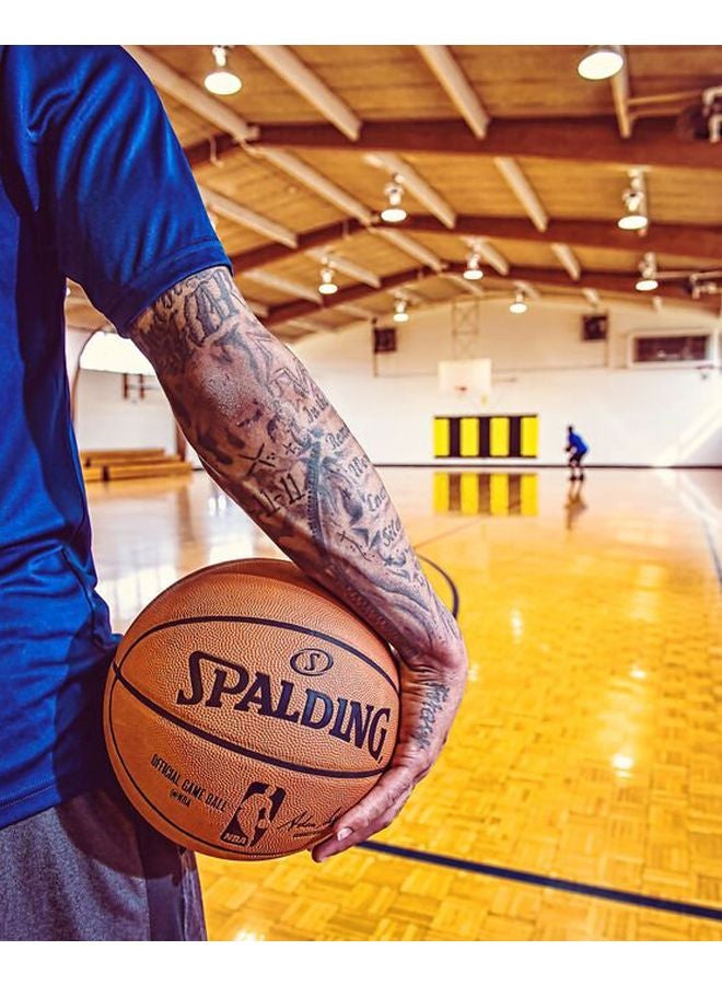SPALDING NBA Gold Outdoor Basketball 44cm - Image 2