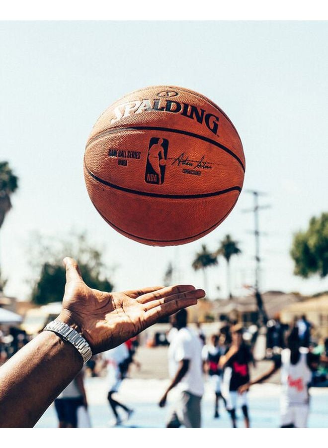 SPALDING NBA Gold Outdoor Basketball 44cm - Image 3