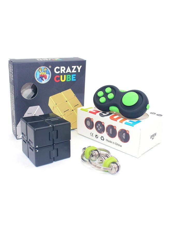 XiuWoo 3-Piece Crazy Cube Squishy Toy Set - Image 1
