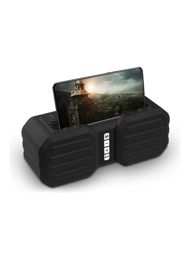Generic Portable Multi-function Bluetooth Speaker LU-VQ9-70 Blue  - Image 2