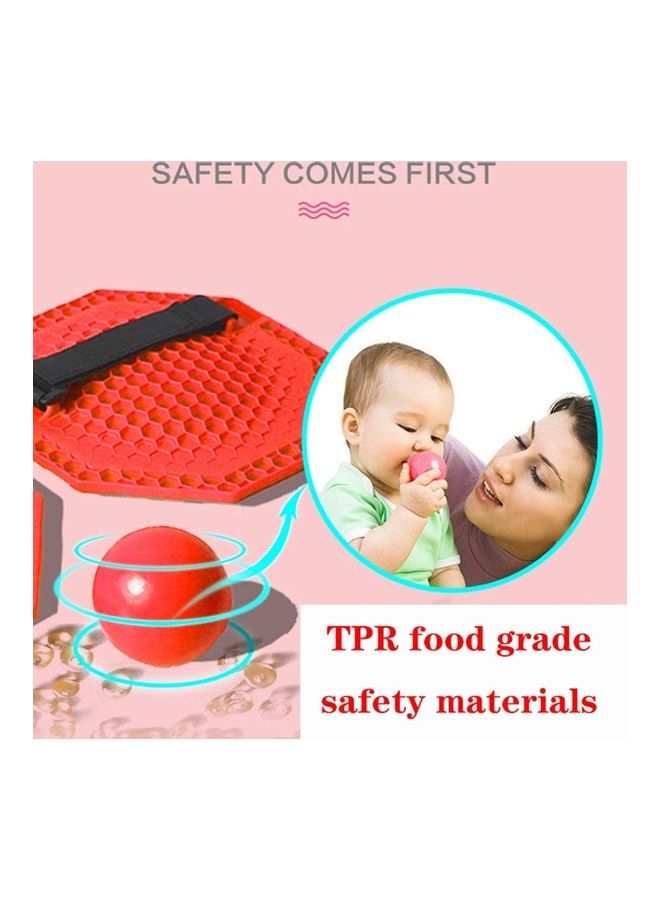 XiuWoo 4-Piece Glowing Stress Relief Sticky Balls - Image 2