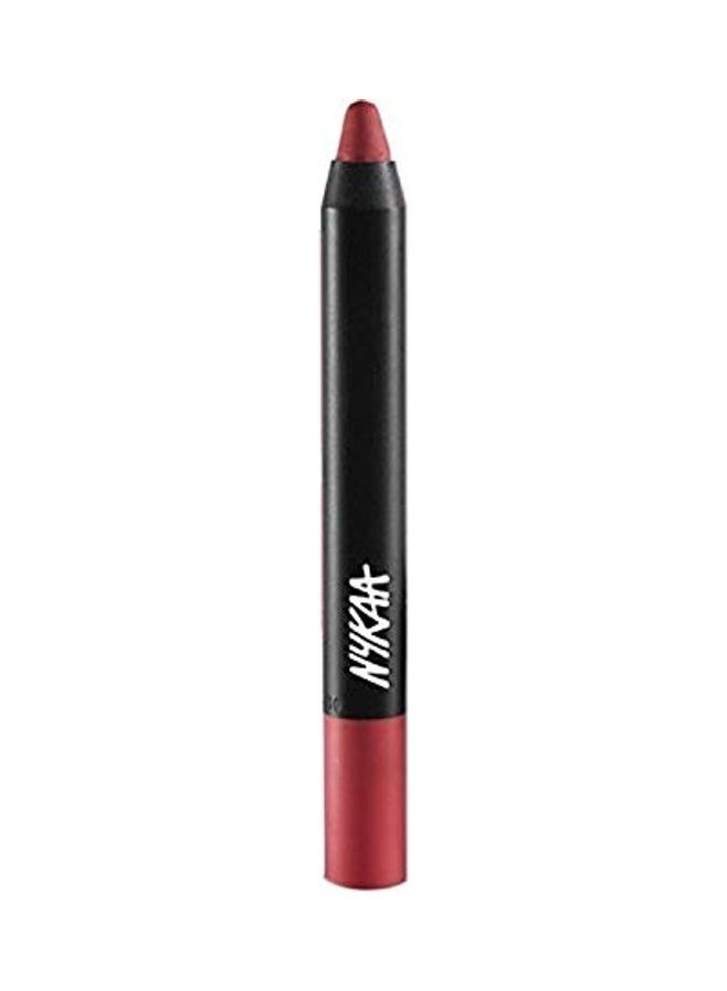 Nykaa Matte Ilicious Lip Crayon 03 Pink On Fleek - Image 2