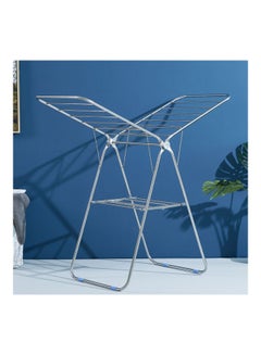 Home Box Foldable Clothes Dryer Silver  - Image 3