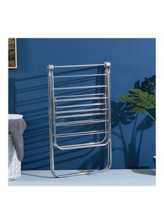 Home Box Foldable Clothes Dryer Silver  - Image 5