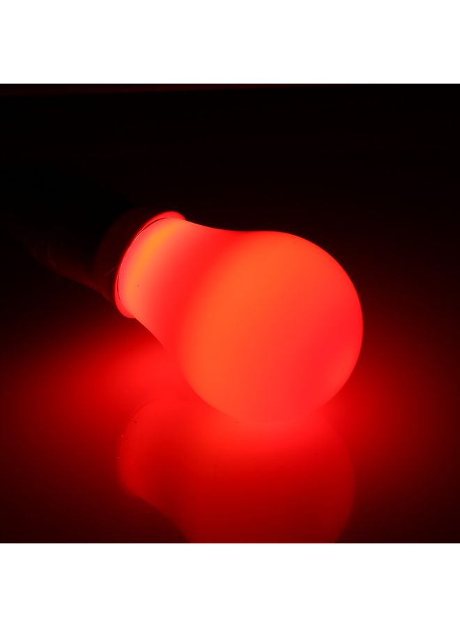 Flicker Free LED Energy Saving Bulb Red  - Image 4