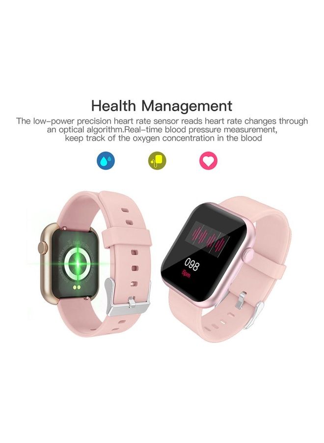 Smart Bracelet Sports Watch Compatible With Android And iOS Pink - Image 2
