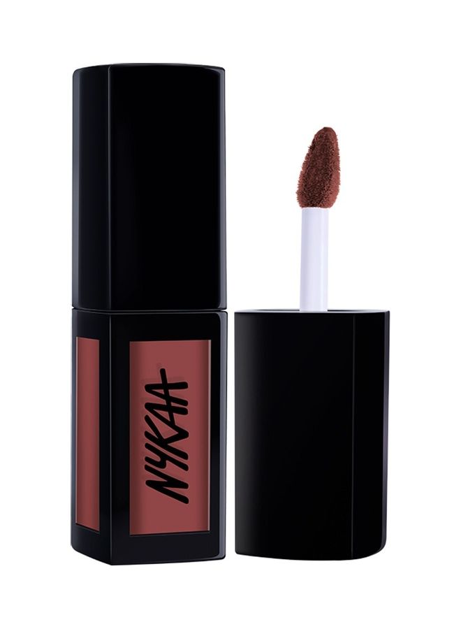 Nykaa Matte To Last Liquid Lipstick 14 Jhumki - Image 2