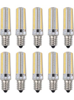 YWXLight 10-Piece Silicone LED Corn Bulb Warm White  - Image 1