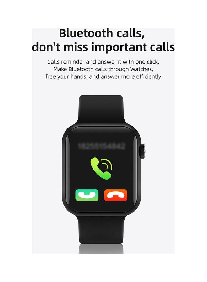 Smart Bracelet Sports Fitness Tracker Watch Black - Image 2