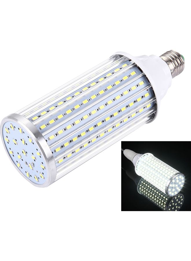 80W E27 Aluminum 210 LED Corn Light Bulb White - Image 1
