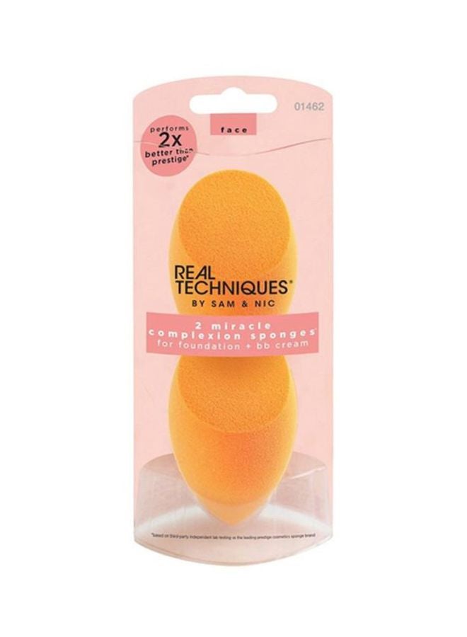 REAL TECHNIQUES 6-Piece Miracle Complexion Sponge Orange - Image 2