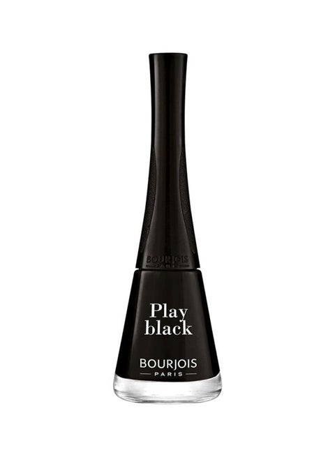 1 Seconde Nail Polish 9 ml 06 Play Black