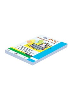 FIS Transparent PVC Binding Sheets Clear  - Image 1