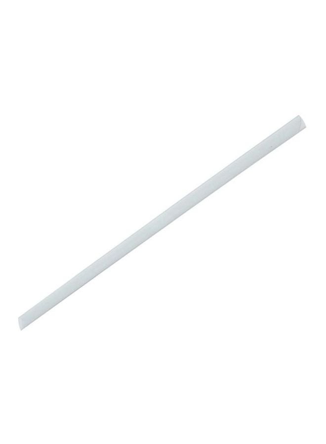 FIS 100-Piece Plastic Sliding Bar Set Clear  - Image 2
