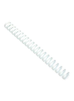FIS 50-Piece Plastic Binding Ring White  - Image 1