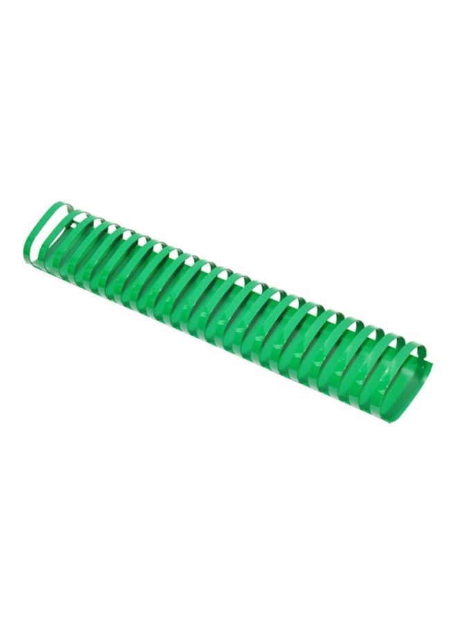 FIS 50-Piece Plastic Binding Ring Green  - Image 1