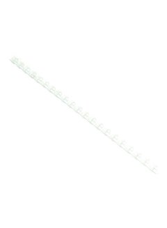 FIS 100-Piece A4 Plastic Binding Rings Clear  - Image 1