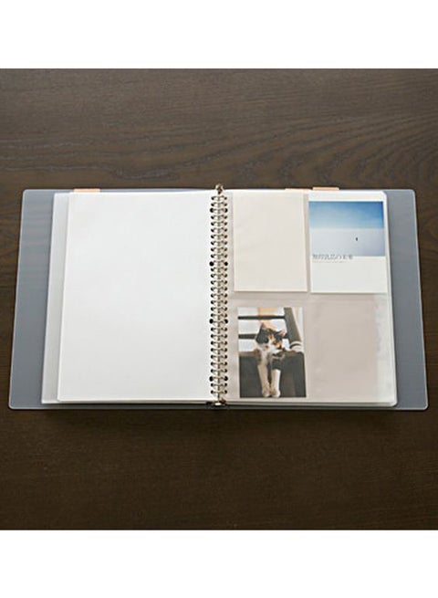 Polypropylene A4 File Binder Clear