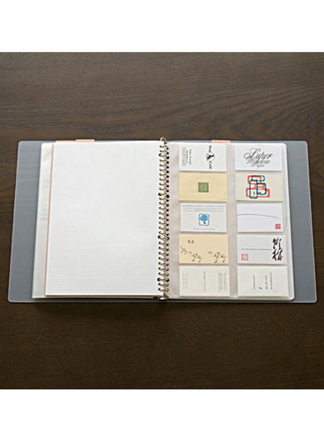 Polypropylene A4 File Binder Clear