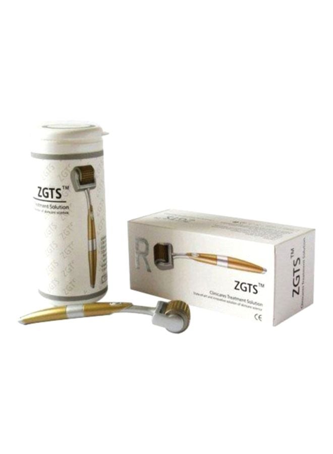 Beauenty Zgts Luxury Titanium Micro Needle Derma Roller Brown/white/silver - Image 2