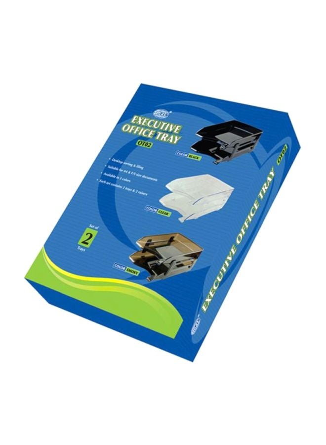 إف اي أس  دُرج للمكتب التنفيذي بني - Image 1