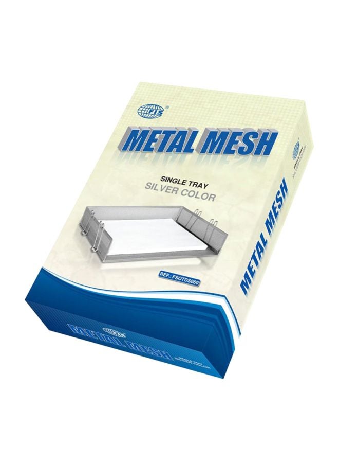 FIS Wire Mesh Tray Silver - Image 1