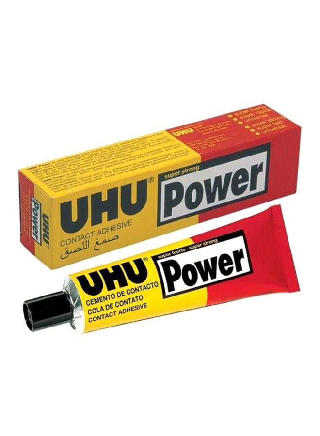 UHU Super Strong Power Contact Adhesive Clear 