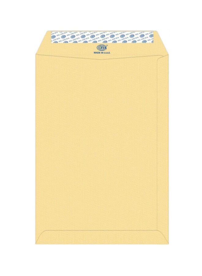 FIS 50-Piece Manila Peel And Seal Envelope Set Brown - Image 1