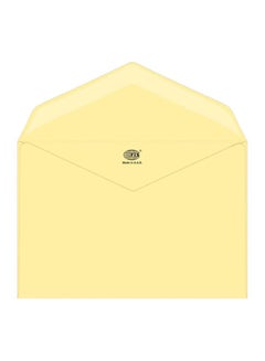 FIS 25-Piece Executive Laid Paper Glued Envelope Set Cream  - Image 1