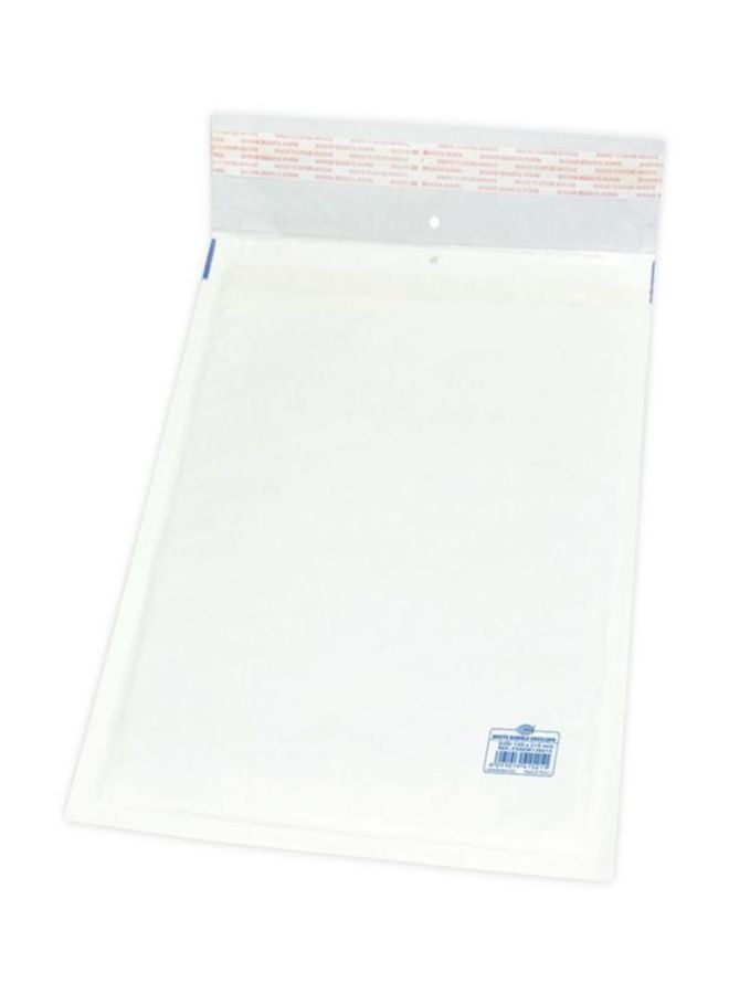 FIS 12-Piece Peel And Seal Bubble Envelope Set White - Image 1