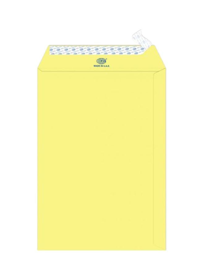 FIS 50-Piece Envelope Set Yellow - Image 1