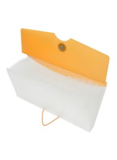 FIS Expanding File Orange/Clear  - Image 1