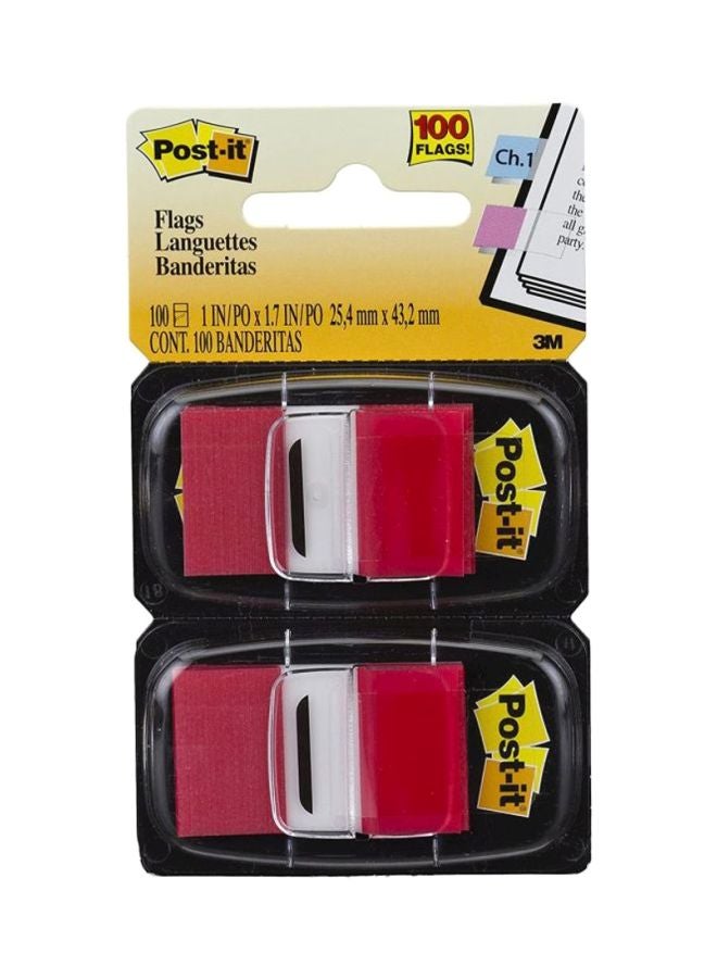 ثري ام أشرطة ملاحظات صغيرة لاصقة بوست إت من 100 قطعة وردي - Image 1