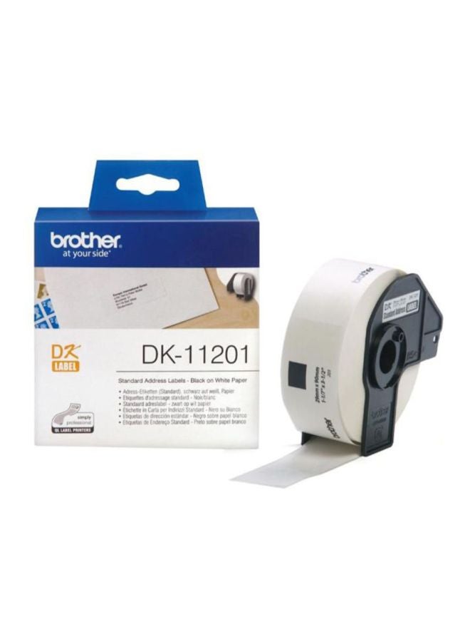 brother 400-Piece Standard Address Label Bundle Black/White - Image 3